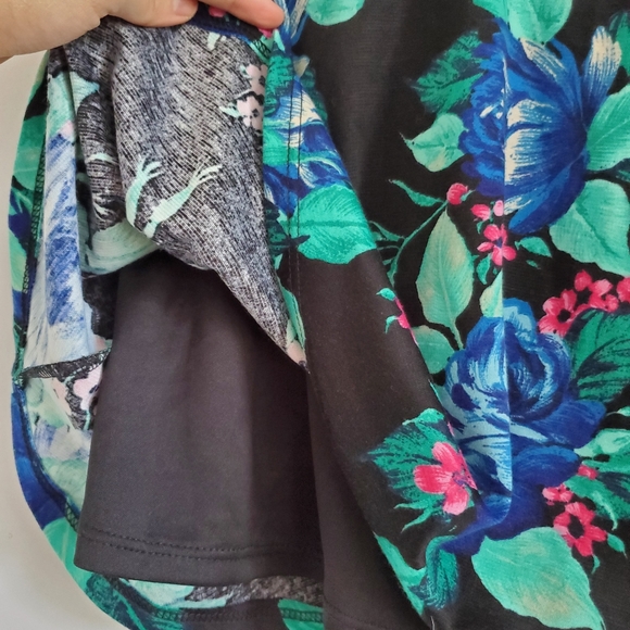EUC Floral Skater Flare Skirt - Picture 3 of 5